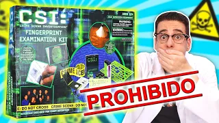 EL JUGUETE MÁS PROHIBIDO DE 2009: CSI Kit Huellas Dactilares | Curiosidades con Mike - T4 E35