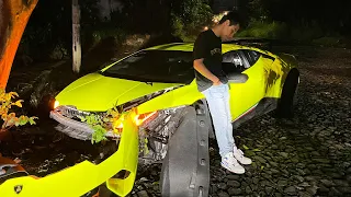 CHOQUÉ EL LAMBORGHINI DE ALFREDO VALENZUELA...