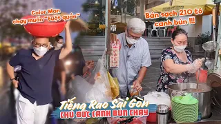 Hậu trường TIẾNG RAO CHÚ ĐỨC BÚN RIÊU "CHẠY" | Mưa trắng trời mà vẫn bán hết 210 tô nhờ bà con !!!