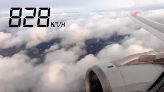 Air flight! Beautiful takeoff from Sochi and pitching to Domodedovo / A320 Red Wings / December 2019