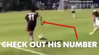 This 12-year-old soccer player is unstoppable