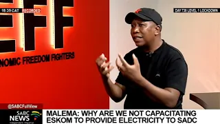 One-on-one with EFF leader Julius Malema