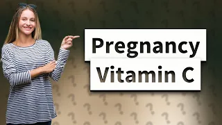 Can I take vitamin C lozenges while pregnant?