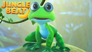 Ribbit Ribbit 🐸 All Frog Episodes | Jungle Beat - Funny Show for Toddlers - Colorful and Hilarious