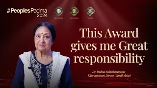 Dr. Padma Subrahmanyam's Padma Vibhushan Journey Preserving Cultural Heritage through Bharatanrityam