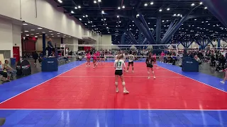 Roots 17 Maple vs SA Empire 17 Legacy - 1st Set - 3rd Match - Day 1 - Lone Star Regionals 2024