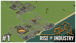 Rise of Industry [Alpha] - #1 - Go Go Groceries - Let's Play / Gameplay / Construction