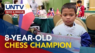 8-anyos na Albayano, nasungkit ang gold medal sa Chess Championship sa Thailand