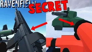 Ravenfield SECRET Weapons!  OP Weapon Locations (Ravenfield Gameplay Hydra, HMG, Patriot & Air Horn)