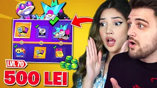 CUMPAR *TOATE* TIERELE din NOUL BRAWL PASS! (500 LEI) - Brawl Stars