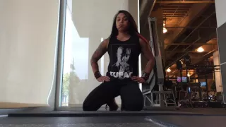 Cyn does Burpees & Mountain Climbers