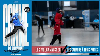 Championnat de France par équipe 2024 de Canne de Combat - 124 - VOLCANNISTES vs CANARDS A 3 PATTES