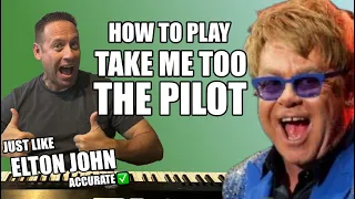 Take Me To The Pilot Piano Tutorial