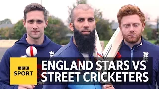 Can England's Moeen Ali, Jonny Bairstow & Chris Woakes play street cricket? | BBC Sport