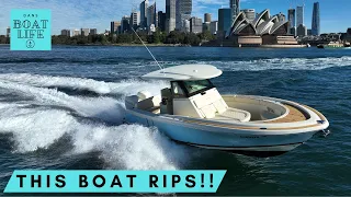 MAX 800HP on this Chris Craft 30 Catalina!! - Test in flat and exposed water with fuel burn