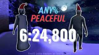 [OLD] GRANNY 5 - ANY% PEACEFUL - SPEEDRUN 6:24,800