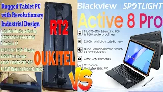 Blackview Active 8 Pro Vs Oukitel RT2 - сравнение по использованию (моё  мнение)