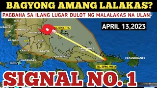 BAGYONG AMANG UPDATE!LALAKAS? APRIL 13,2023 WEATHER UPDATE TODAY|PAGASA WEATHER UPDATE