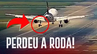 Airbus A319 Perdeu Uma Roda no Santos Dumont #LiveExtra