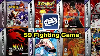 All Fighting Games for Game Boy Advance ( GBA )