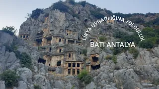 Batı Antalya Gezi Vlogu. Likya Uygarlığı'na Yolculuk.West Antalya Travel Vlog