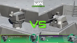 RAPIDFire VS Typoon MLS-NLOS | Dual-purpose Autocannon Comparison | Modern Warships