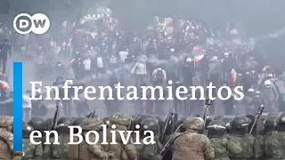 Escalada de violencia en Bolivia