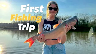 Jug Fishing for CATFISH!!! (First trip 2024!!!) *Catch and COOK*