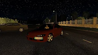 🚗 City Car Driving 1.5.9 -  Nissan Silvia s15|Ratio 18.9 |NIGHT DRIVE|