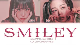 YENA (최예나) SMILEY .ft  bibi (비비) - color coded lyrics (Kor/Rom/Eng)