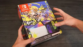 UNBOXING 👉 NUEVA NINTENDO SWITCH OLED edición SPLATOON 3