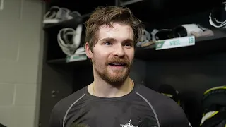 Dallas Stars Sam Steel Pre-Game Interview (Game 6 @ COL Western Conf 2nd Round)