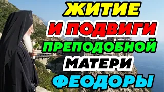 ОЧЕНЬ ИНТЕРЕСНОЕ Житие и Подвиги преподобной матери нашей Феодоры Александрийской