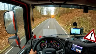 POV Truck Driving in GERMANY... 🌏| Countryside |