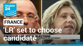 French presidential election: "Les Republicains" set to choose candidate • FRANCE 24 English