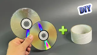 ВЫРЫВАЮТ КРАСОТУ ИЗ РУК😱ПОДЕЛКИ ИЗ CD ДИСКОВ🔊ЧТО СДЕЛАТЬ ИЗ БОБИНЫ СКОТЧА💥DIY Creative ideas