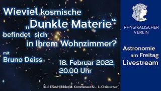 Wieviel kosmische 'Dunkle Materie' befindet sich in Ihrem Wohnzimmer?