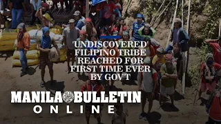 LOOK! ‘Undiscovered’ Filipino tribe reached for first time ever by government