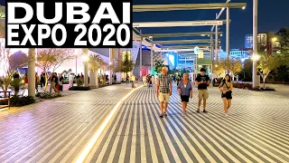 Complete Tour Of EXPO2020 DUBAI Night | 4K | Expo2020 Dubai