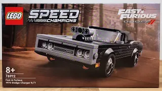 LEGO Speed Champions 76912 Fast & Furious 1970 Dodge Charger R/T (2022) SPEED BUILD