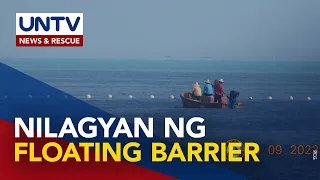 Scarborough Shoal sa West PH Sea, nilagyan ng floating barriers ng Chinese Coast Guard – PCG