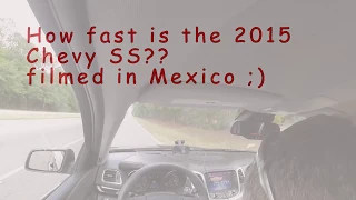 How fast is a stock 2015 Chevy SS??