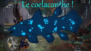 MHW : Capture du Coelacanthe, le fossile vivant