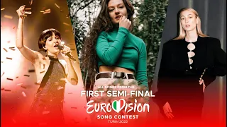 Eurovision 2022: Official Recap of the First Semi-Final (All songs)