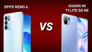 Oppo Reno 6 (5G)  VS  Xiaomi Mi 11 Lite (5G) NE