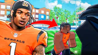 Ja'Marr Chase Pulls up to the PARK In Ultimate Football!