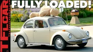 How Much Stuff Can We Fit in a 1971 VW Super Beetle? | Beetle Diaries Ep. 8