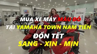 MUA XE MÁY MÀU ĐỎ TẠI YAMAHA ĐÓN TẾT SANG XỊN MỊN