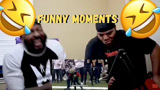 BEST MOMENTS of InTheClutch Ent Reactions to Chiseled Adonis NFL commentary videos (2019 Edition)