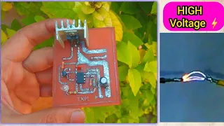How to Make High Voltage Driver Circuit | NE555 ic High Voltage Driver for Ignition Coil